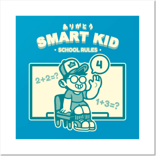 Smart Kid Posters and Art